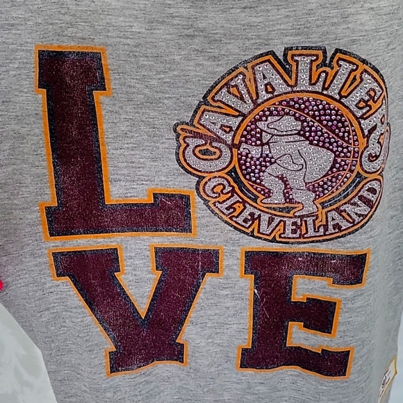 Lucky Soul Cleveland Cavaliers Tee-Shirt Women's Size M - Picture 4 of 8